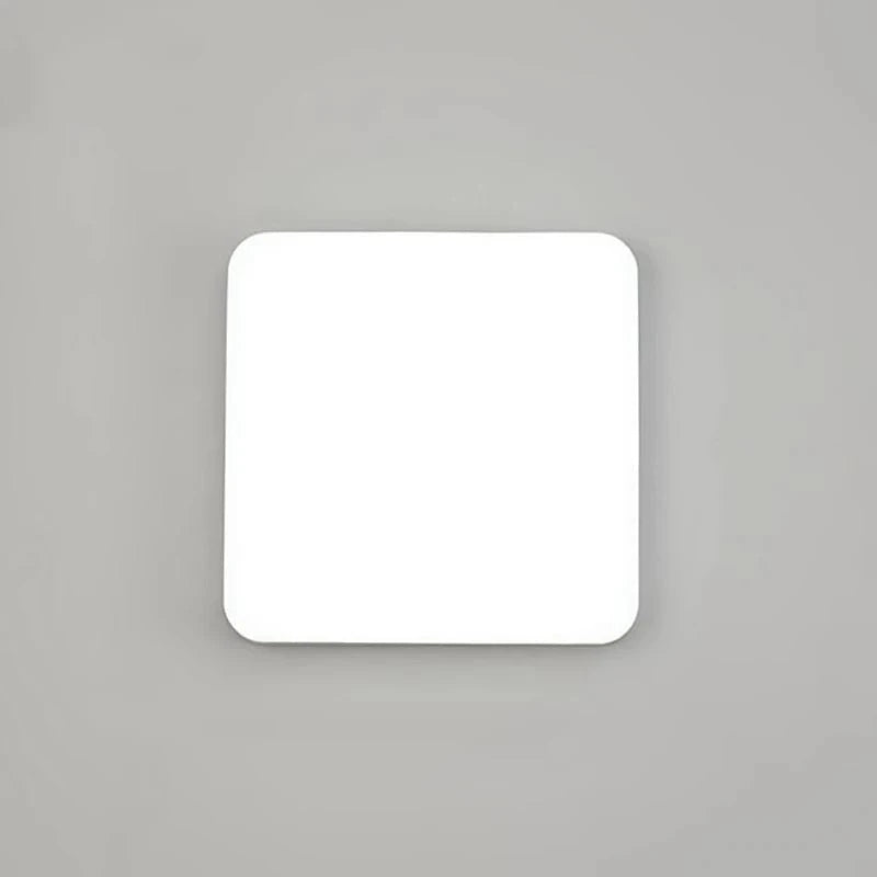 Applique murale LED extérieure étanche - modèle rond | Marco Lucetti Blanc chaud / Carré B / 20W