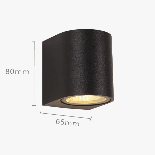 Applique Murale LED Extérieure Étanche Pliante pour Cour et Jardin | Marco Lucetti