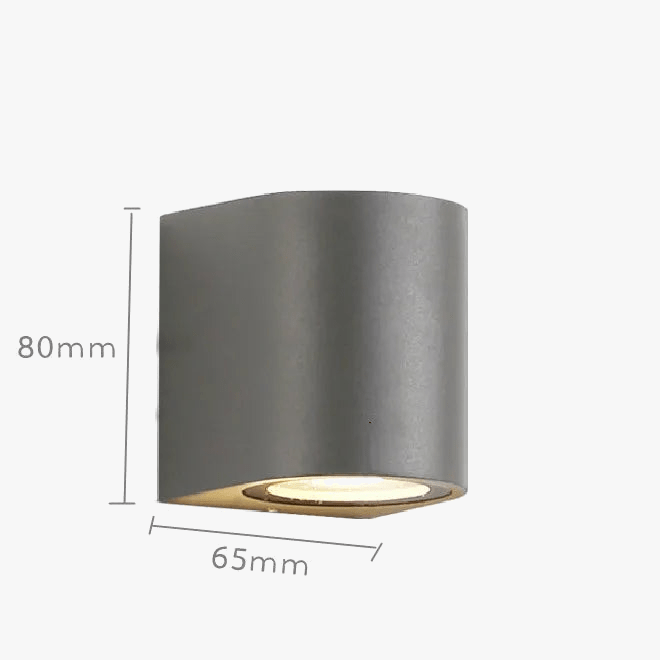 Applique Murale LED Extérieure Étanche Pliante pour Cour et Jardin | Marco Lucetti