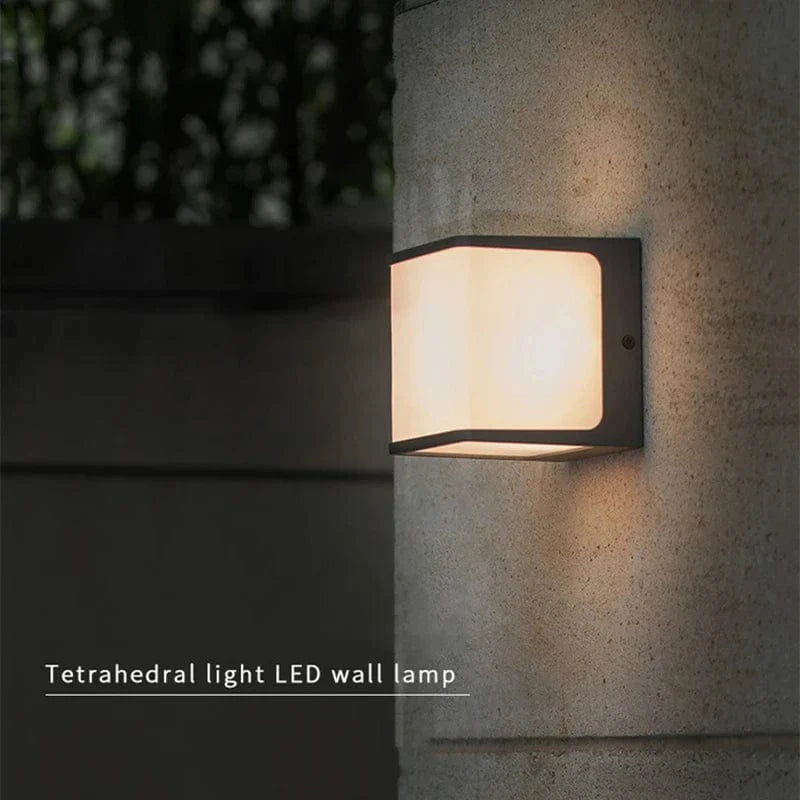 Applique murale LED extérieure imperméable en aluminium décoratif | Marco Lucetti