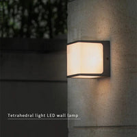 Applique murale LED extérieure imperméable en aluminium décoratif | Marco Lucetti