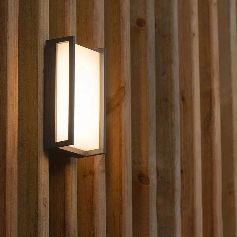 Applique murale LED extérieure imperméable en aluminium décoratif | Marco Lucetti