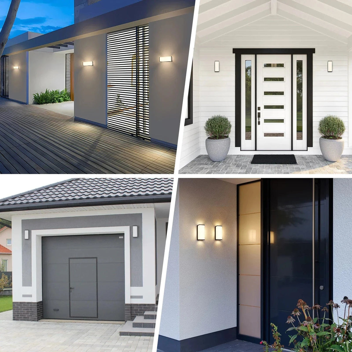 Applique murale LED extérieure moderne et étanche IP65 | Marco Lucetti