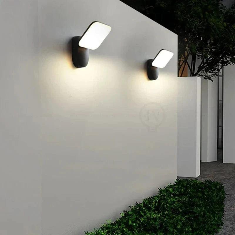 Applique Murale LED Extérieure Villa Cour Jardin - Éclairage Étanche | Marco Lucetti