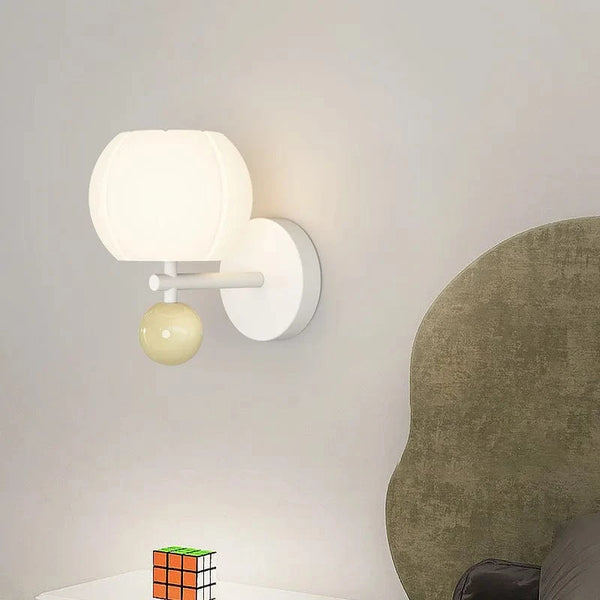 Applique Murale LED Fleur Avec Abat-Jour Pour Hôtel et Salon | Marco Lucetti