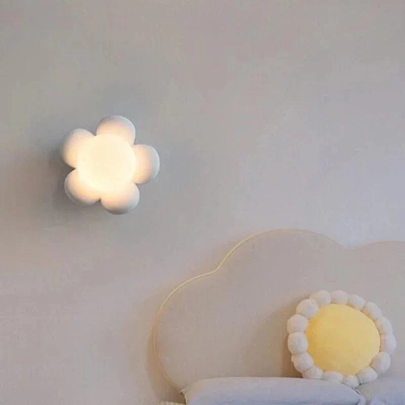 Applique murale LED Fleur en résine | Marco Lucetti