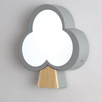 Applique murale LED Fleur Weix | Marco Lucetti Gris