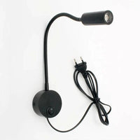 Applique murale LED flexible à col de cygne avec cordon d'alimentation | Marco Lucetti