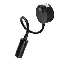 Applique murale LED FlexTube | Marco Lucetti Noir / Blanc chaud (2700-3500K)