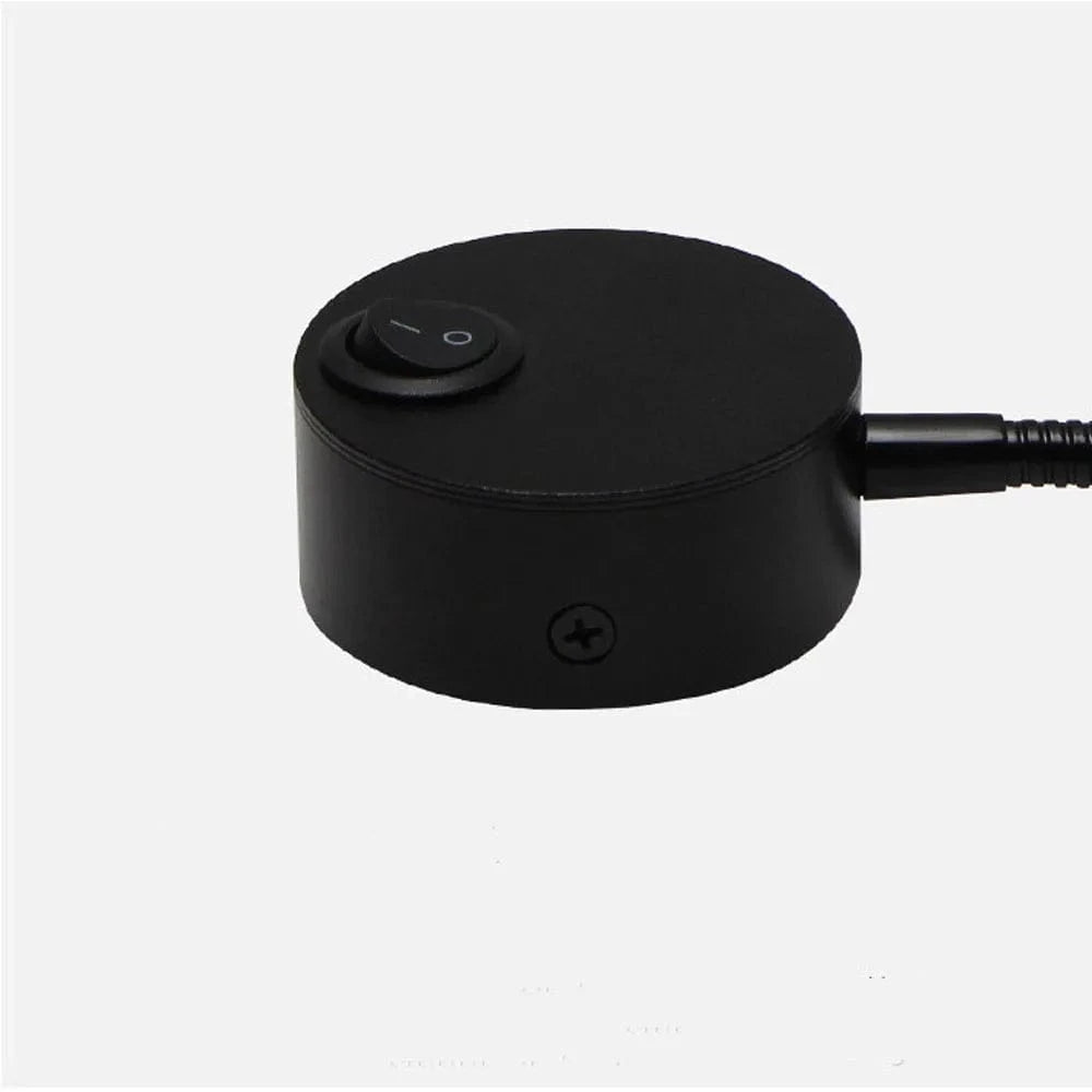 Applique murale LED FlexTube | Marco Lucetti Noir / Blanc chaud (2700-3500K)