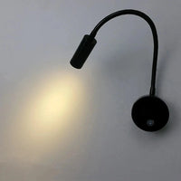 Applique murale LED FlexTube | Marco Lucetti Noir / Blanc chaud (2700-3500K)