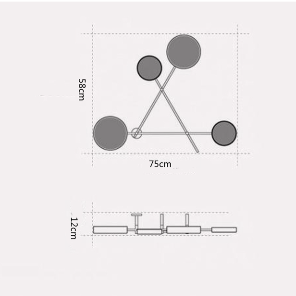 Applique murale LED Fly en métal. | Marco Lucetti L