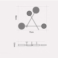 Applique murale LED Fly en métal. | Marco Lucetti L