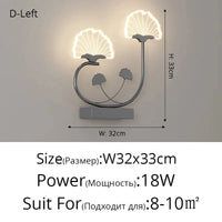 Applique murale LED Full Spectrum : Protection des Yeux, Tricolore & Créative | Marco Lucetti 1833 Noir Gauche / 3 couleurs sans télécommande