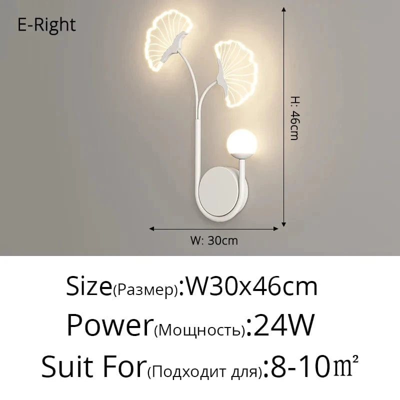 Applique murale LED Full Spectrum : Protection des Yeux, Tricolore & Créative | Marco Lucetti 1835 Blanc Droite / 3 couleurs sans télécommande