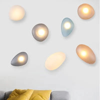 Applique Murale LED Galets Verre - Style Moderne - Éclairage Intérieur | Marco Lucetti