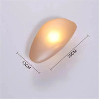 Applique Murale LED Galets Verre - Style Moderne - Éclairage Intérieur | Marco Lucetti B-Ambre / Blanc chaud (2700-3500K)