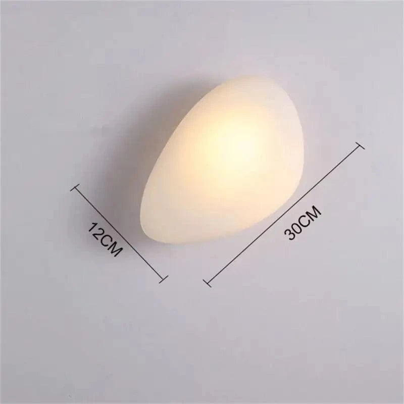 Applique Murale LED Galets Verre - Style Moderne - Éclairage Intérieur | Marco Lucetti C-Blanc / Blanc chaud (2700-3500K)