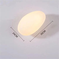 Applique Murale LED Galets Verre - Style Moderne - Éclairage Intérieur | Marco Lucetti Un blanc / Blanc chaud (2700-3500K)