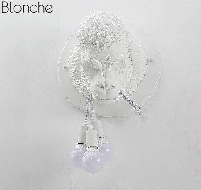 Applique murale LED Gorilla Light | Marco Lucetti Blanc