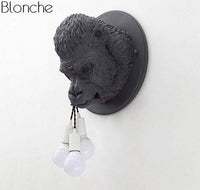 Applique murale LED Gorilla Light | Marco Lucetti Gris