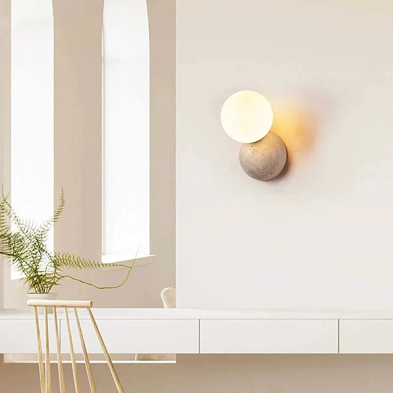 Applique Murale LED "Grotte de Pierre Nordique" | Marco Lucetti