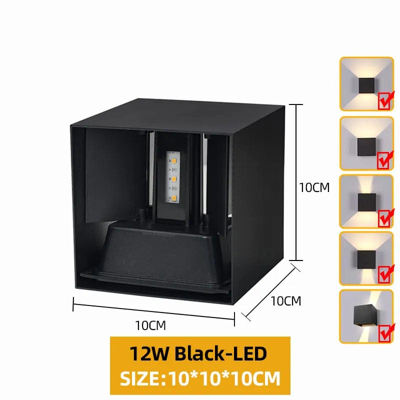 Applique murale LED haut de gamme et étanche IP65 | Marco Lucetti