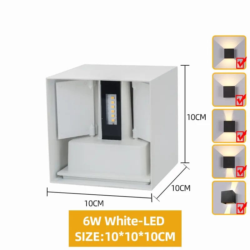 Applique murale LED haut de gamme et étanche IP65 | Marco Lucetti