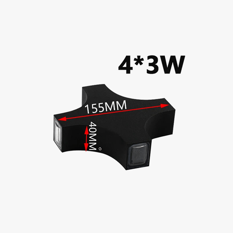 Applique murale LED haute performance : Décoration extérieure | Marco Lucetti