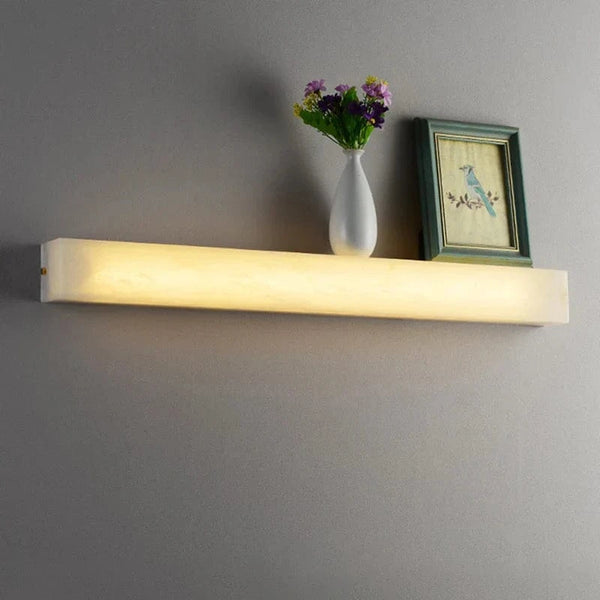 Applique murale LED Imitation Marbre Fer Cuboïde | Marco Lucetti