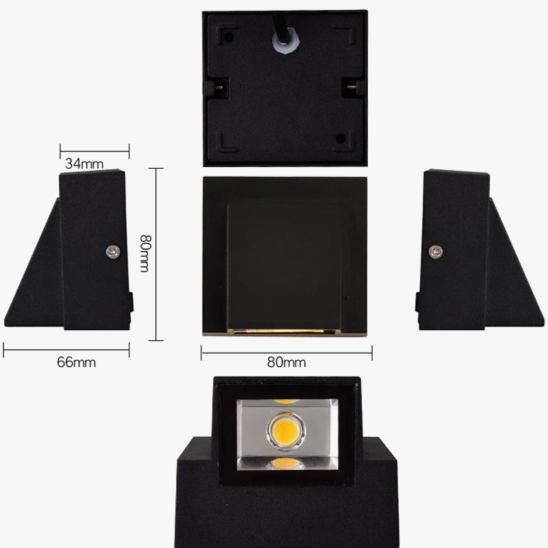 Applique Murale LED Extérieur/Intérieur imperméable
