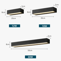 Applique murale LED imperméable d'extérieur pour jardin et garage - Luminex | Marco Lucetti