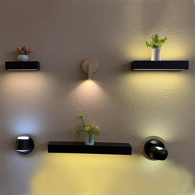 Applique murale LED imperméable d'extérieur pour jardin et garage - Luminex | Marco Lucetti