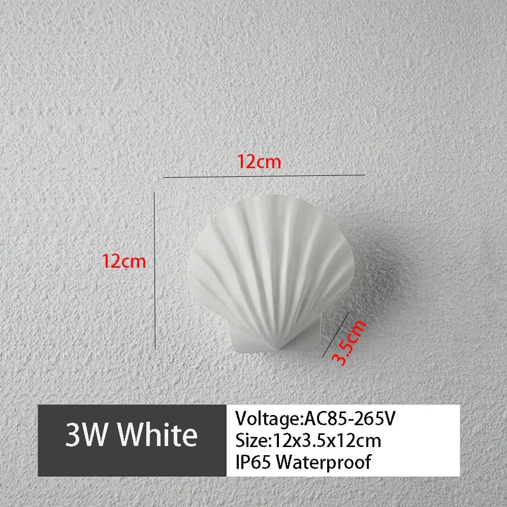 Applique Murale LED Imperméable Design Moderne pour Extérieur - Élégance Lumineuse | Marco Lucetti Blanc chaud / S-blanc-3W