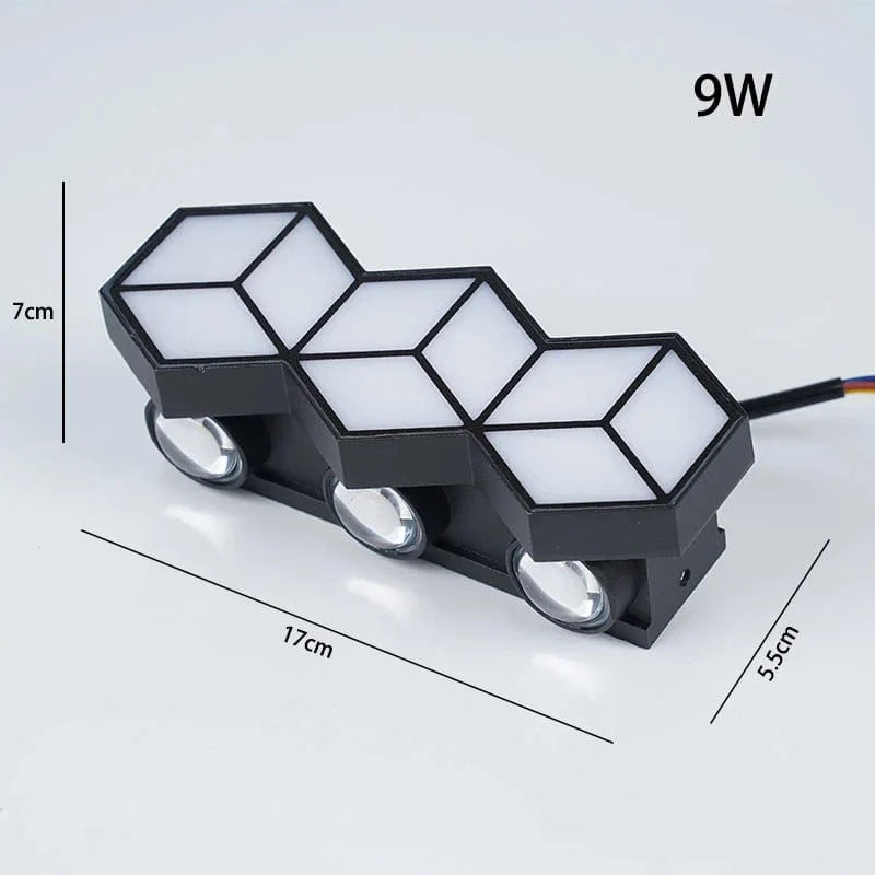 Applique murale LED imperméable - Éclairage mural extérieur et intérieur | Marco Lucetti Blanc froid / LED 9W