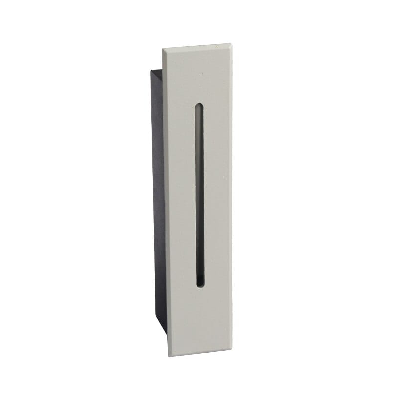 Applique murale LED imperméable Lorga - Luminosité en intérieur et extérieur | Marco Lucetti Gris / 3W / Chaude