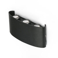 Applique murale LED industrielle courbée Davia | Marco Lucetti