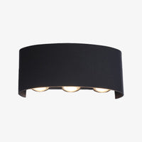 Applique murale LED industrielle courbée Davia | Marco Lucetti