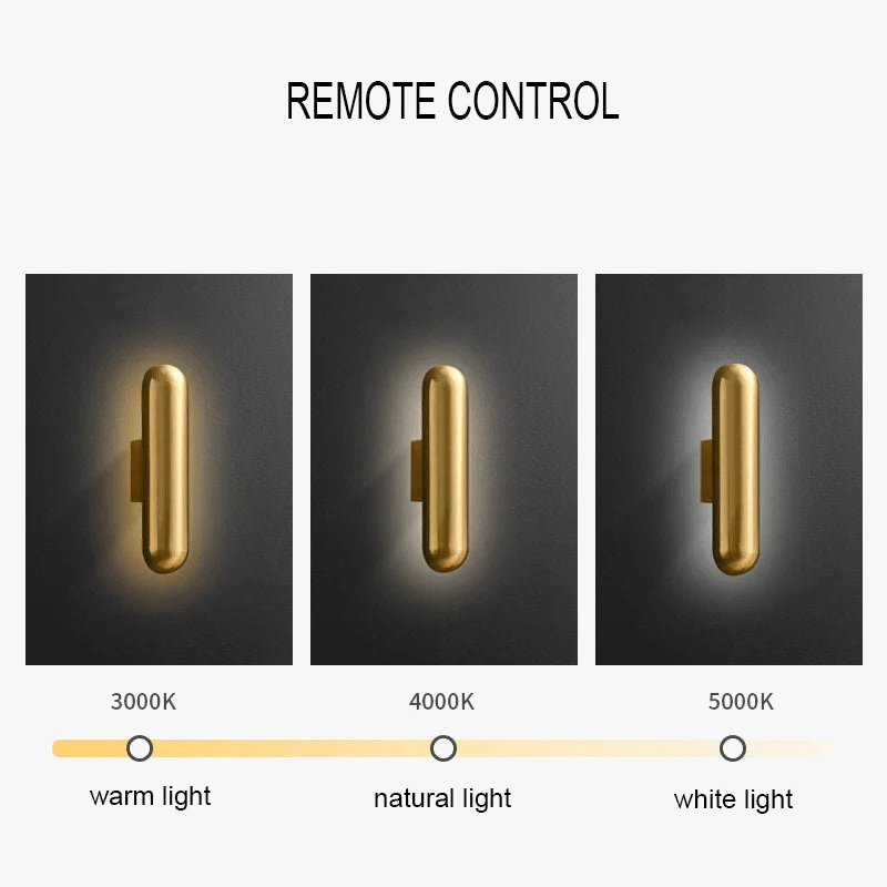 Applique Murale LED Industrielle Vintage avec Intensité Variable et Télécommande | Marco Lucetti