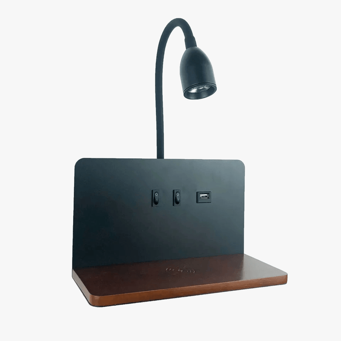 Applique Murale LED Intérieure USB Sans Fil 360° Rotative | Marco Lucetti