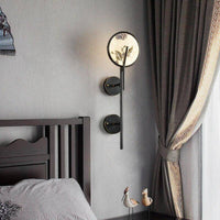 Applique murale LED Japon Noir | Marco Lucetti