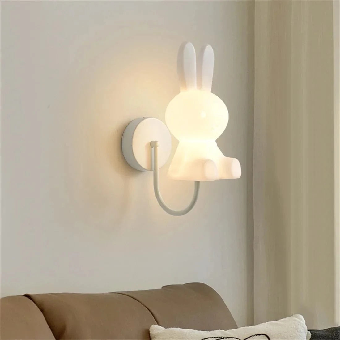 Applique murale LED Lapin : Idéale pour les chambres d'enfants | Marco Lucetti