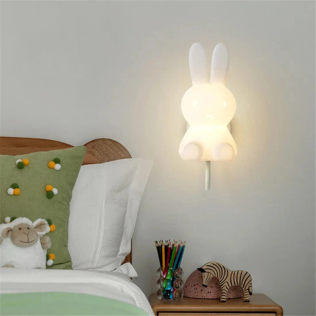 Applique murale LED Lapin : Idéale pour les chambres d'enfants | Marco Lucetti