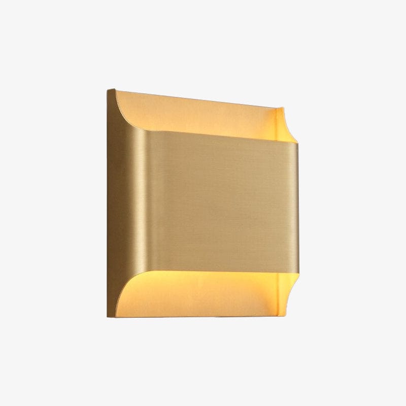 Applique Murale LED Lingot d'Or Xanat | Marco Lucetti 20 x 20 x 8.5 cm / Chaude