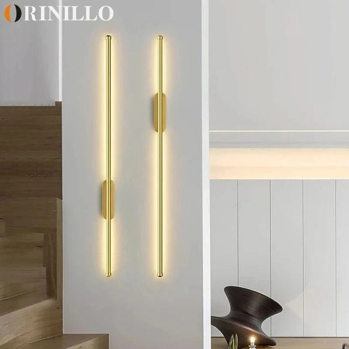 Applique murale LED Longue Bande, Style Moderne | Marco Lucetti 120CM / Lumière trichromatique | châssis long