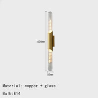 Applique murale LED longue et design | Marco Lucetti D-Or / Blanc chaud (2700-3500K)