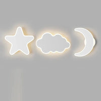 Applique murale LED ludique en blanc | Marco Lucetti