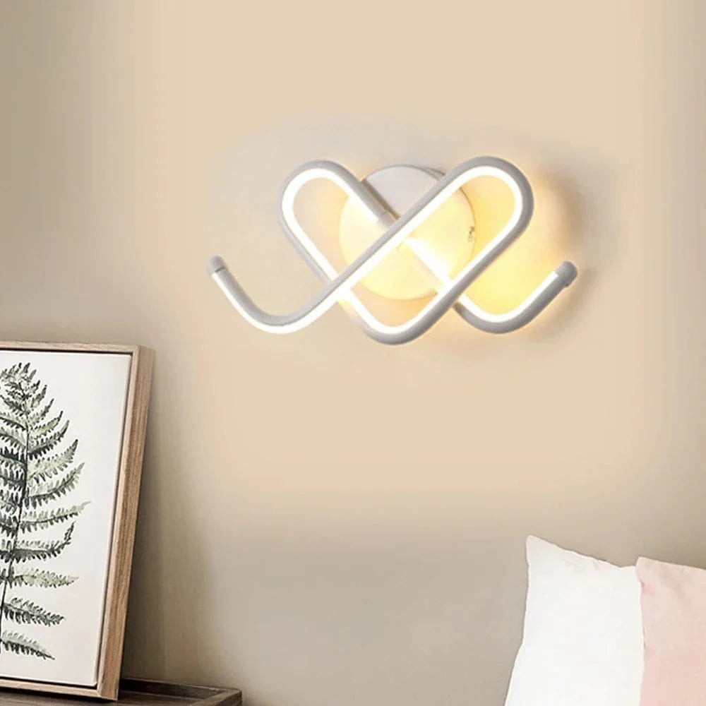 Applique Murale LED Lumière Blanche Chaude et Froide - Acrylique Intérieur | Marco Lucetti