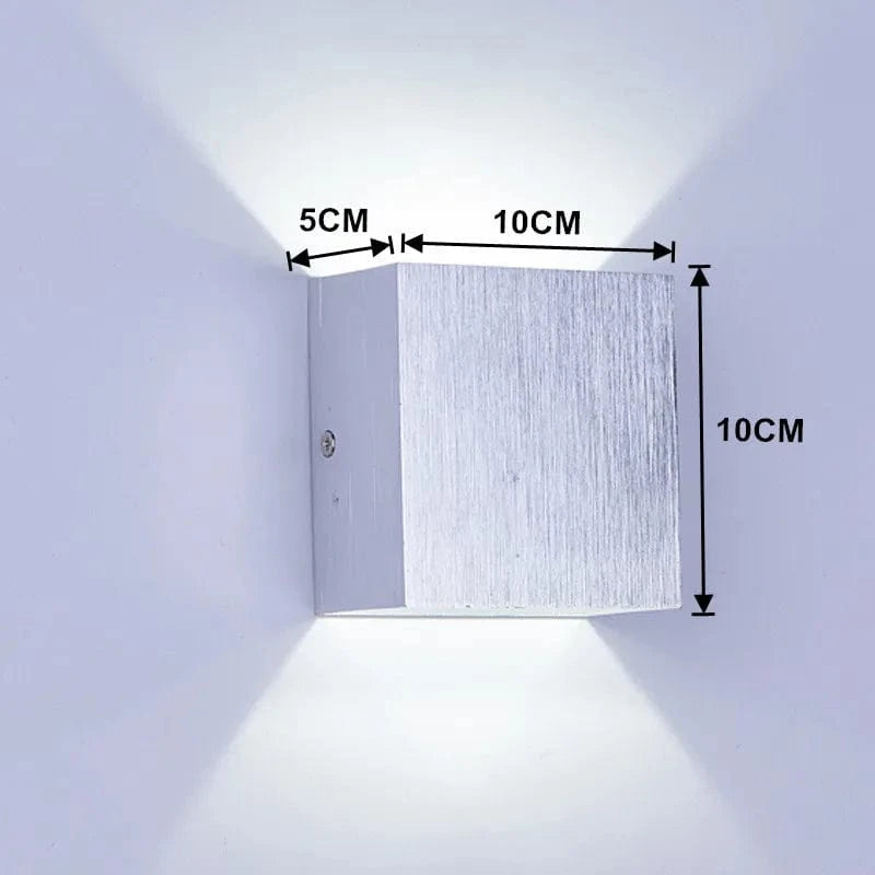 Applique Murale LED Lumière Extérieure Dorée IP65 | Marco Lucetti