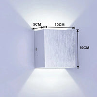 Applique Murale LED Lumière Extérieure Dorée IP65 | Marco Lucetti